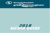 Simplyhealth Great Birmingham Run Course Map