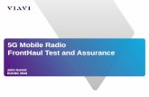 5G Mobile Radio FrontHaul Test and Assurance