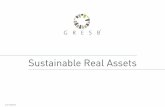 Sustainable Real Assets