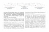 Design and Assessment of Virtual Learning Environments to ...