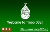 Welcome to Troop 002!