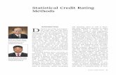 Statistical Credit Rating Methods - NUS Risk Management Institute
