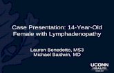 Case Presentation: 14-Year-Old Female with Lymphadenopathy