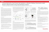 Poster: Novel method for total protein normalization in ...