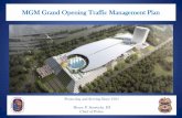 MGM Grand Opening Traffic Management Plan