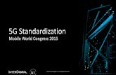 5G Standardization - InterDigital