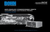 Air-COOLED CONDENSiNG UNiTS - Thrane Refrigeration Equipment