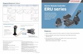 Electric Remote Controller ERU series