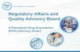 Regulatory Affairs and Quality Advisory Board