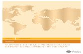 SUPPORT TO TRADE PROMOTION AND EXPORT DEVELOPMENT …