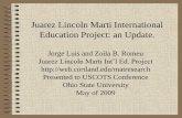 Juarez Lincoln Marti International Education Project: an ...