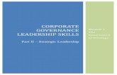 Corporate Governance Leadership Skills