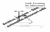 Soil Testing In Missouri - CORE