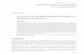 Fritz Jahr as Methodological Paradigm in Bioethical Education