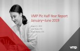 VMP Plc Half-YearReport JanuaryꟷJune 2019