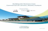 uilding the usiness ase ommercial Air Service: Market Analysis
