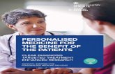 PERSONALISED MEDICINE FOR THE BENEFIT OF THE PATIENTS