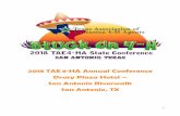 2018 TAE4-HA Annual Conference Drury Plaza Hotel – San ...
