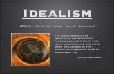 3. Idealism Lecture Keystone