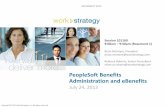 PeopleSoft Benefits Administration and eBenefits