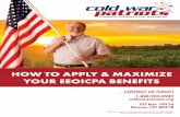 HOW TO APPLY & MAXIMIZE YOUR EEOICPA BENEFITS