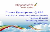 Course Development @ EAA