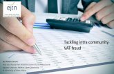 Tackling intra community VAT fraud - EJTN