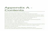 Appendix A - Contents