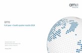 Full year + fourth quarter results 2018