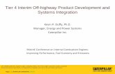 Tier 4 Interim Off-highway Product Development and Systems ...