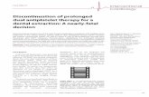 Discontinuation of prolonged dual antiplatelet therapy for ...
