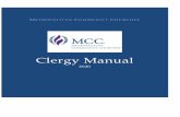 Clergy Manual - Metropolitan Community Church