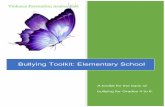 Bullying Toolkit: Elementary School