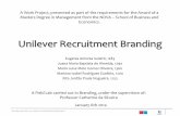 Unilever Recruitment Branding