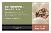 Risk Assessments & Internal Controls
