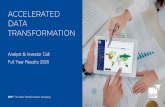 ACCELERATED DATA TRANSFORMATION
