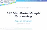 L12:Distributed Graph Processing