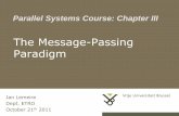 The Message-Passing Paradigm - VUB