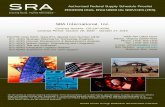 SRA International, Inc. - GSA Advantage