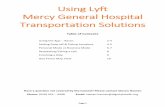 Using Lyft Mercy General Hospital Transportation Solutions