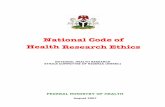 National Code of Health Research Ethics