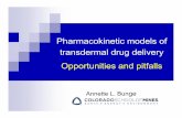 Pharmacokinetic models of transdermal drug delivery Opportunities