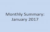 Monthly Summary: January 2017 - Nature Calgary