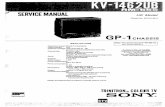 Manual: KV1462UB SM SONY EN