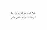 Acute Abdominal Pain - medilam.ac.ir