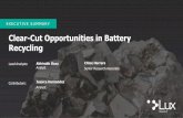 Clear-Cut Opportunities in Battery Recycling