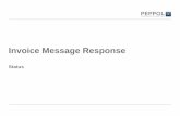 Invoice Message Response