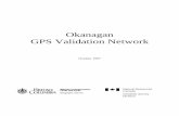 Okanagan GPS Validation Network - British Columbia