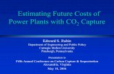 Estimating Future Costs of Power Plants with CO Capture