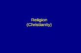 Religion (Christianity) - Weebly